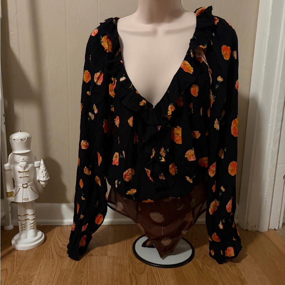 Free People bodysuit- please read description